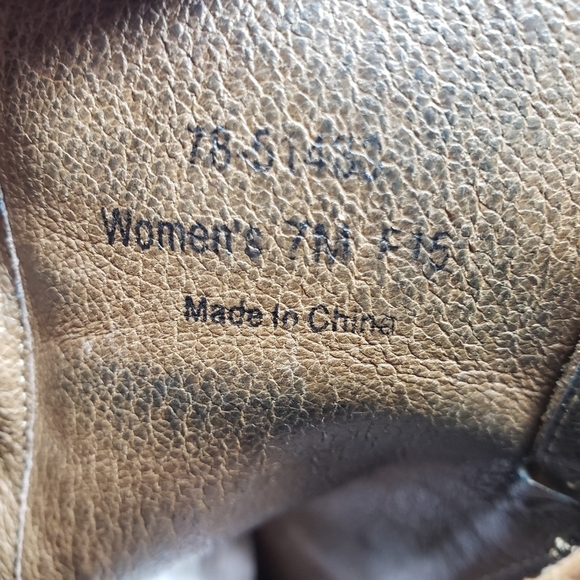 Johnston & Murphy New Brynn Wedge Ankle Boots Leather size 7 - Picture 7 of 9